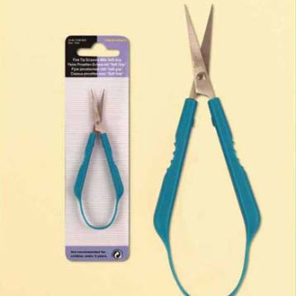 Precíziós egyenes olló - "Soft Grip", 10cm