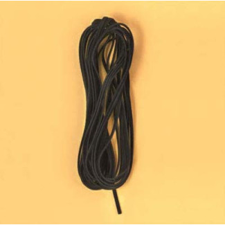 Bőrhatású szál, szögletes, 3 x 1,5mm keresztmetszetű, 5m hosszú - Fekete Bőrhatású szál, szögletes, 3 x 1,5mm keresztmetszetű, 5m hosszú - Fekete