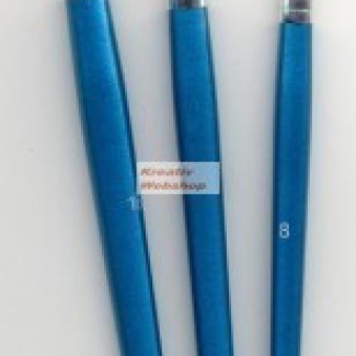 Ecsetkészlet - Gold Taklon ecsetek, vegyesen - 3 db Ecsetkészlet - Gold Taklon ecsetek, vegyesen - 3 db