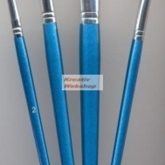 Ecsetkészlet - Gold Taklon macskanyelv alakú ecsetek - 4 db