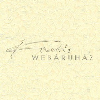 Gyöngyház domborított Inda papír - Pezsgőszínű