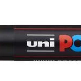 Dekormarker, 0,7-1,0 mm, UNI "Posca PC-1M", sárga 02