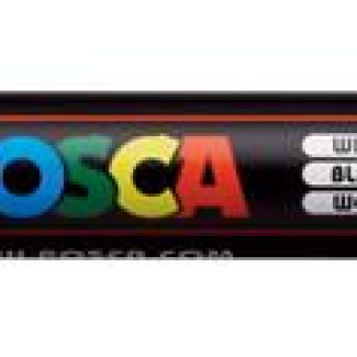 Dekormarker, 0,9-1,3 mm, UNI Posca PC-3M - Fehér 01