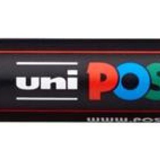 Dekormarker, 1,8-2,5 mm, UNI "Posca PC-5M", égszínkék 48