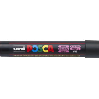 Dekormarker, 1,8-2,5 mm, UNI Posca PC-5M - Fluoreszkáló Rózsaszín F13