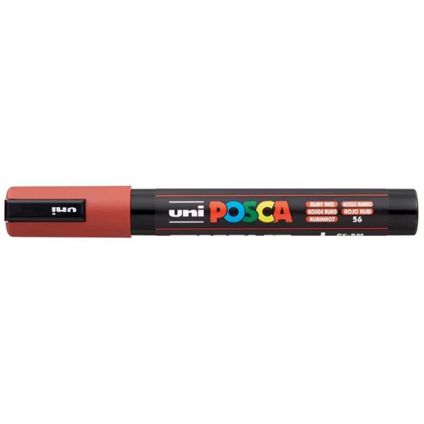 UNI POSCA PC-5M - Rubinpiros 56