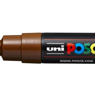 Dekormarker, 4,5-5,5 mm, UNI Posca PC-7M - Barna - 21