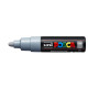 Dekormarker, 4,5-5,5 mm, UNI Posca PC-7M - Szürke - 37 Dekormarker, 4,5-5,5 mm, UNI Posca PC-7M - Szürke - 37