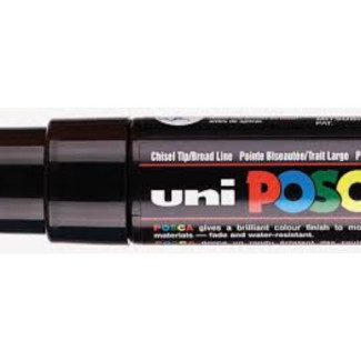 Dekormarker, 8 mm, vágott, UNI POSCA PC-8K - Barna 21