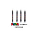 Posca ecsetfilc, ecsetvégű dekormarker (PCF-350) - Fehér 01 Posca ecsetfilc, ecsetvégű dekormarker (PCF-350) - Fehér 01