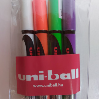 UNI PWE-5M Nyár Szett - 4 db (Fehér,Fl Narancs, FL Zöld, Lila)