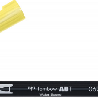 Tombow ABT Dual Brush Pen - szín: 062 (Pale Yellow)