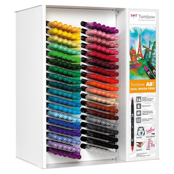 Tombow ABT Display 36 szín ecsetfilc