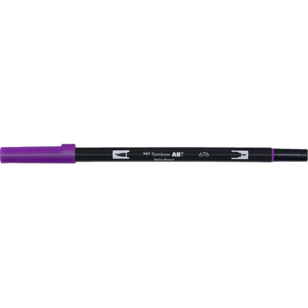 Tombow ABT Dual Brush Pen - szín: 676 (Royal Purple)