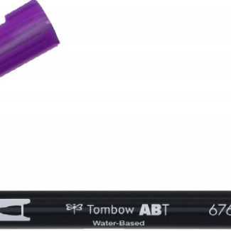 Tombow ABT Dual Brush Pen - szín: 676 (Royal Purple) Tombow ABT Dual Brush Pen - szín: 676 (Royal Purple)