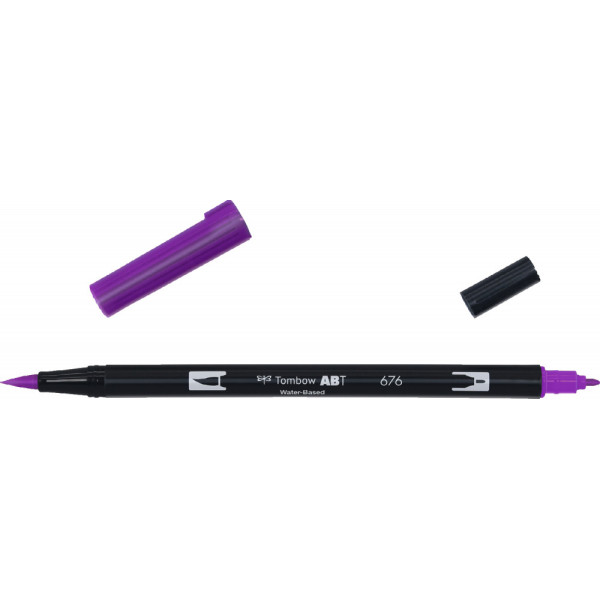 Tombow ABT Dual Brush Pen - szín: 676 (Royal Purple)