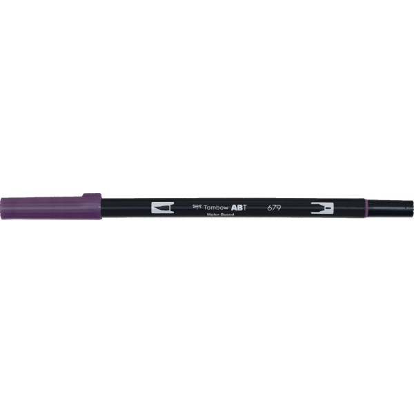 Tombow ABT Dual Brush Pen - szín: 679 (Dark Plum)