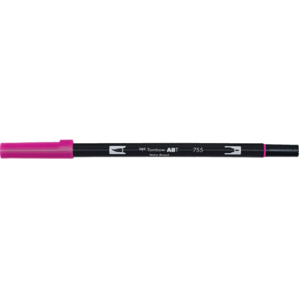 Tombow ABT Dual Brush Pen - szín: 755 (Rubine Red)