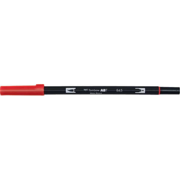 Tombow ABT Dual Brush Pen - szín: 845 (Carmine)