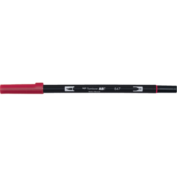 Tombow ABT Dual Brush Pen - szín: 847 (Crimson)