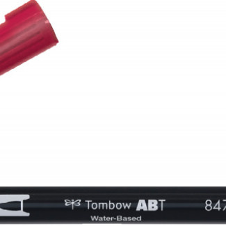 Tombow ABT Dual Brush Pen - szín: 847 (Crimson)