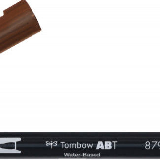 Tombow ABT Dual Brush Pen - szín: 879 (Brown)