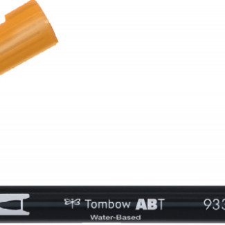 Tombow ABT Dual Brush Pen - szín: 933 (Orange)