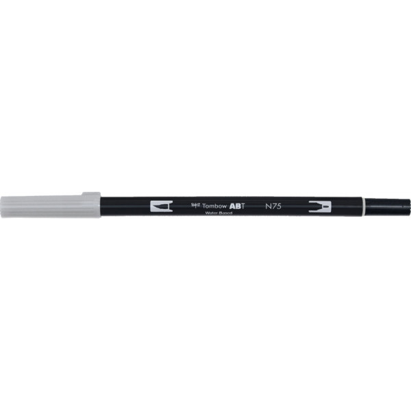 Tombow ABT Dual Brush Pen - szín: N75 (Cool Gray 3)