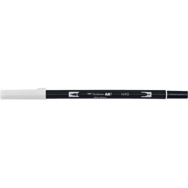 Tombow ABT Dual Brush Pen - szín: N95 (Cool Gray 1)