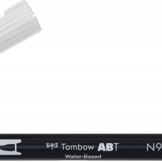 Tombow ABT Dual Brush Pen - szín: N95 (Cool Gray 1)