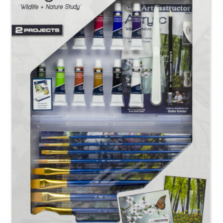 Akrilfestő utazókészlet - 31 részes szett