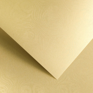 Domborított karton - Finom vonal mintás karton, 250 gr, A4, 1 lap - Arany színű
