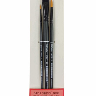 Ecsetkészlet Master 1006 rövid nyél 3 db