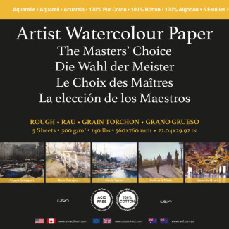 Baohong Akvarellpapír 300g 56x76cm Rough (durva szemcsés)