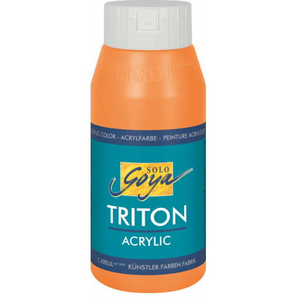 Akril paint Kreul Solo Goya 750ml – 02 Genuine Orange