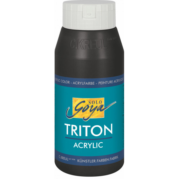 Akril paint Kreul Solo Goya 750ml – 09 Black Akril paint Kreul Solo Goya 750ml – 09 Black