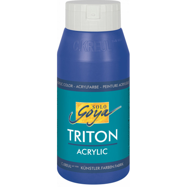 Akril festék Kreul Solo Goya 750ml – 19 Ultramarin Kék