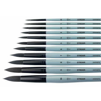 akvarell brush Rosa Stream 132 - size 0