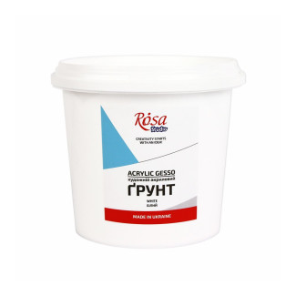 Gesso 1000 ml - Acrylic Gesso Studio - Fehér 1000 ml (1200g)