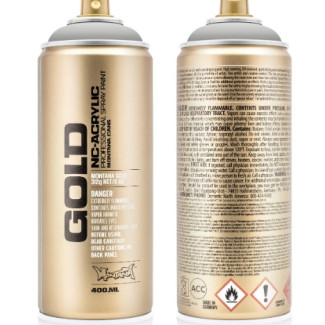 Montana Gold spray festék 400ml – SH9000 Fekete