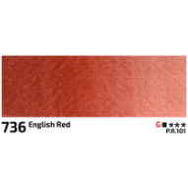 Rosa akvarellfesték 10ml – 736 angolvörös