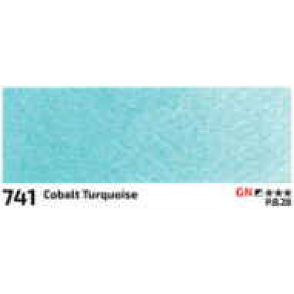 Rosa akvarellfesték 10ml – 741 kobalt türkiz