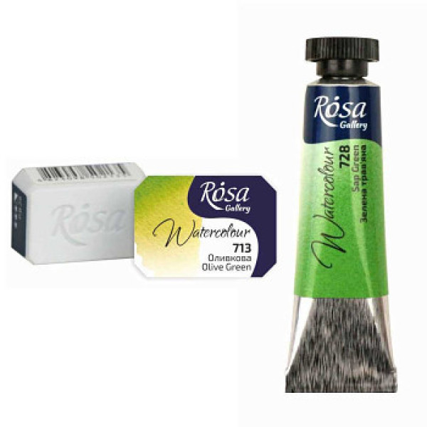 Rosa akvarellfesték 10ml – 786 zöld kvarc