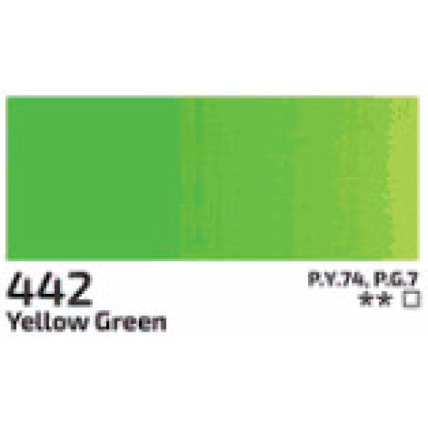 Rosa akrilfesték 200ml – 442 sárgászöld