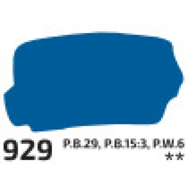 Rosa gouache festék 200ml – 929 kék