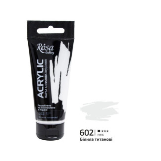 Akrilfesték Rosa Gallery 60 ml - 602 Titánfehér és további színek