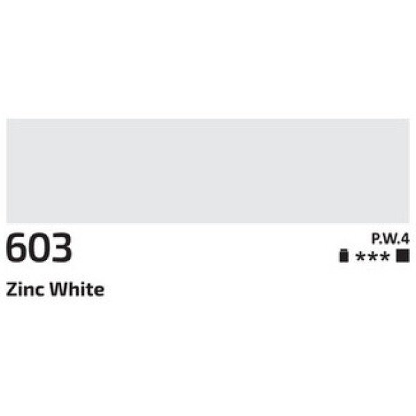 Rosa akrilfesték 60ml – 603 cinkfehér