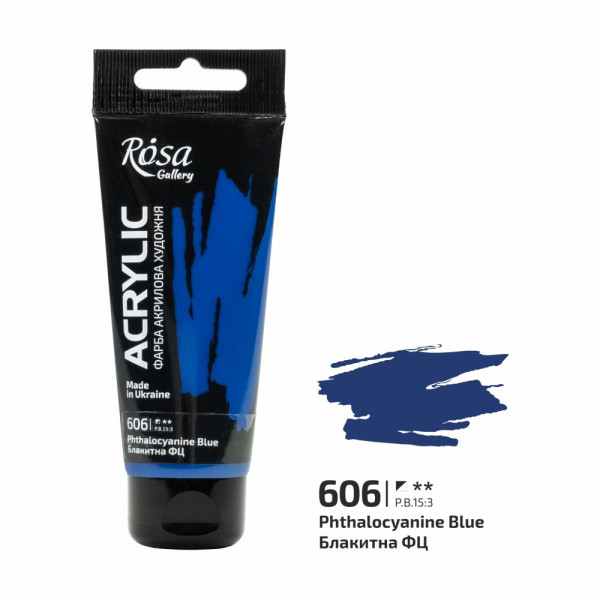Rosa akrilfesték 60ml – 606 ftalokék