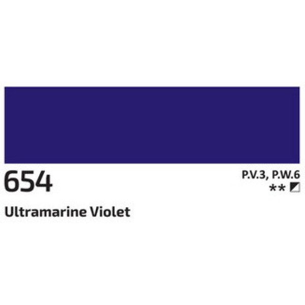 Rosa akrilfesték 60ml – 654 ultramarin ibolya
