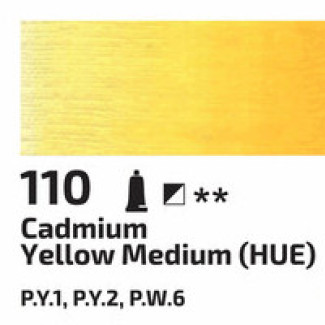 Olajfesték Rosa 45ml – 110 kadmium sárga közepes